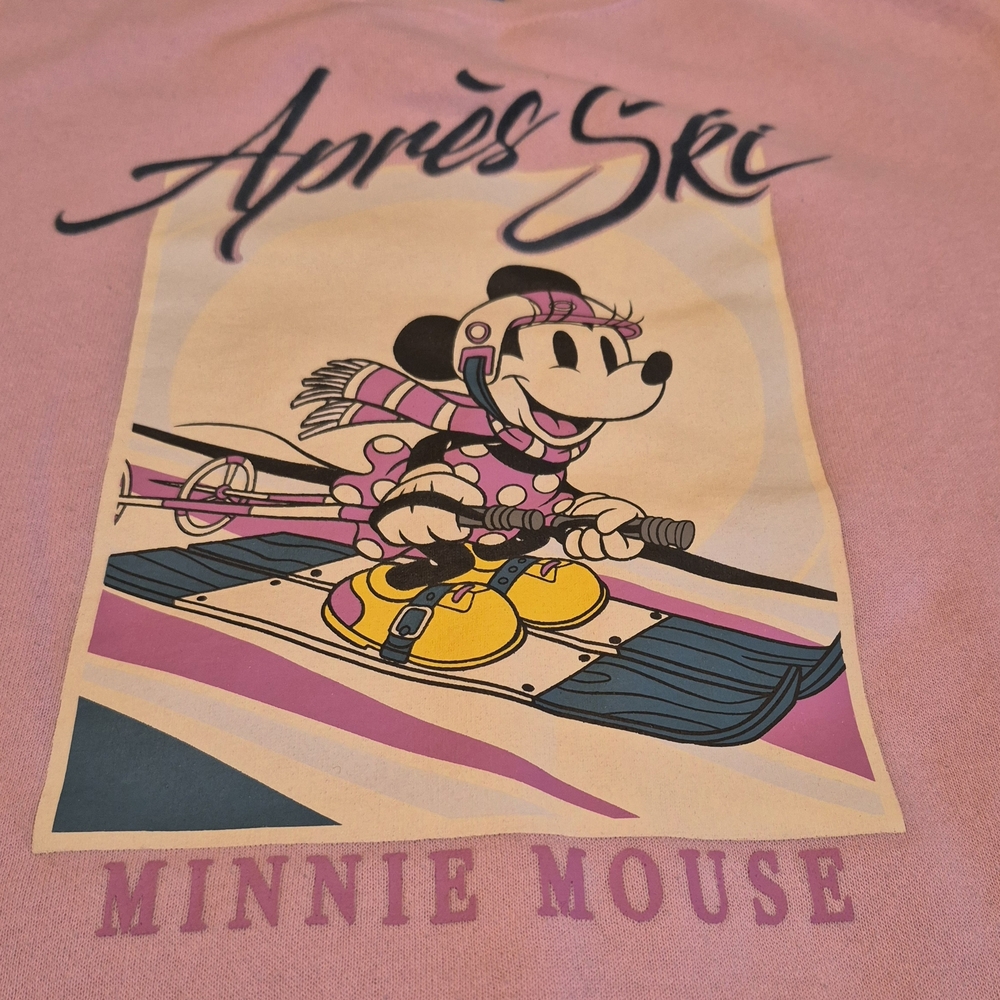 Pink Minnie Mouse Après Ski Sweatshirt